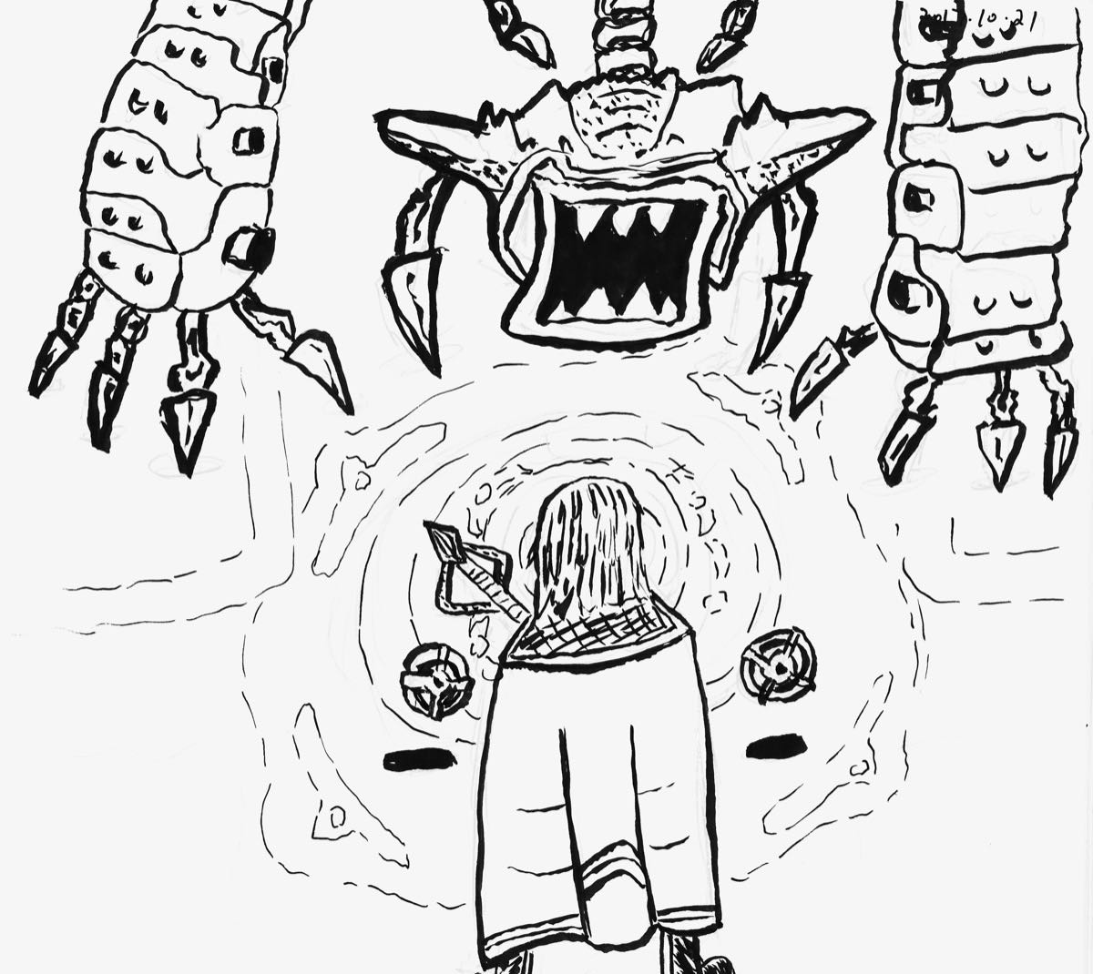 Inktober 2017 - Day 21