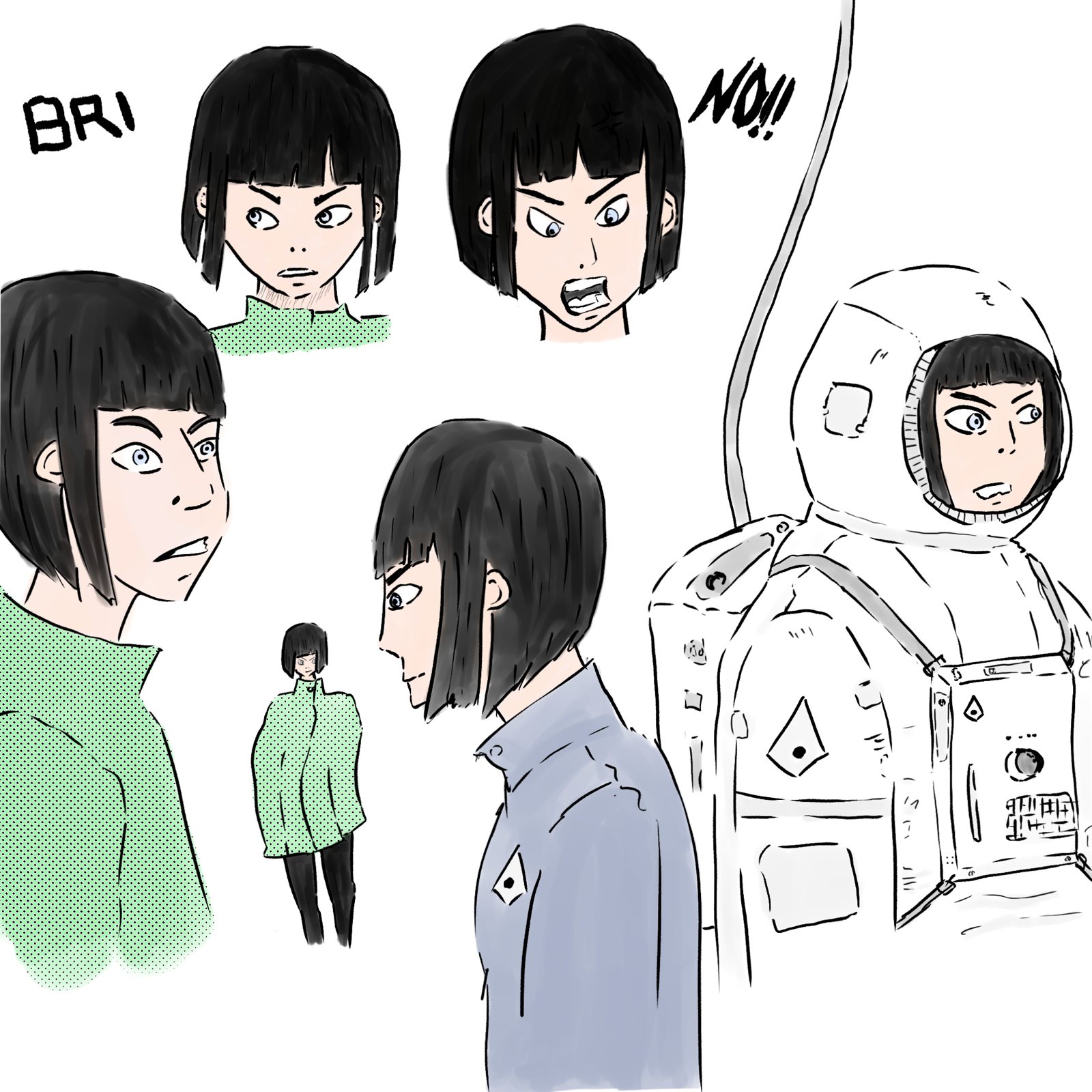 LSC Character Concept Art - Bri