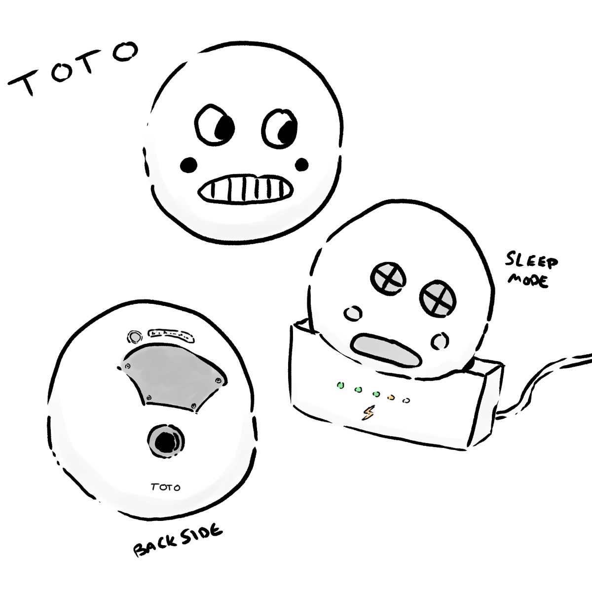 LSC Character Concept Art - Toto