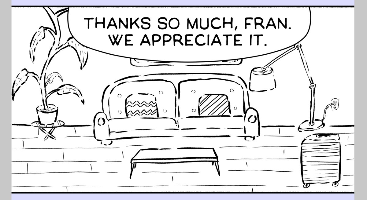 LSC Panel Inked - Fran's Couch