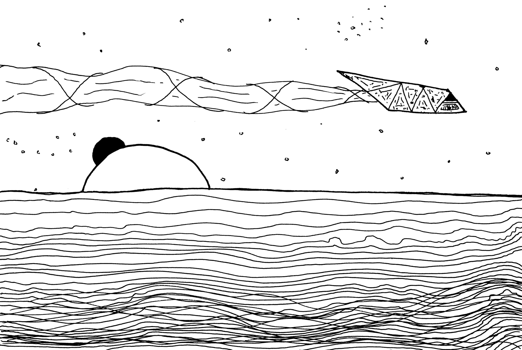 Inktober 2018 - Day 02 Tranquil