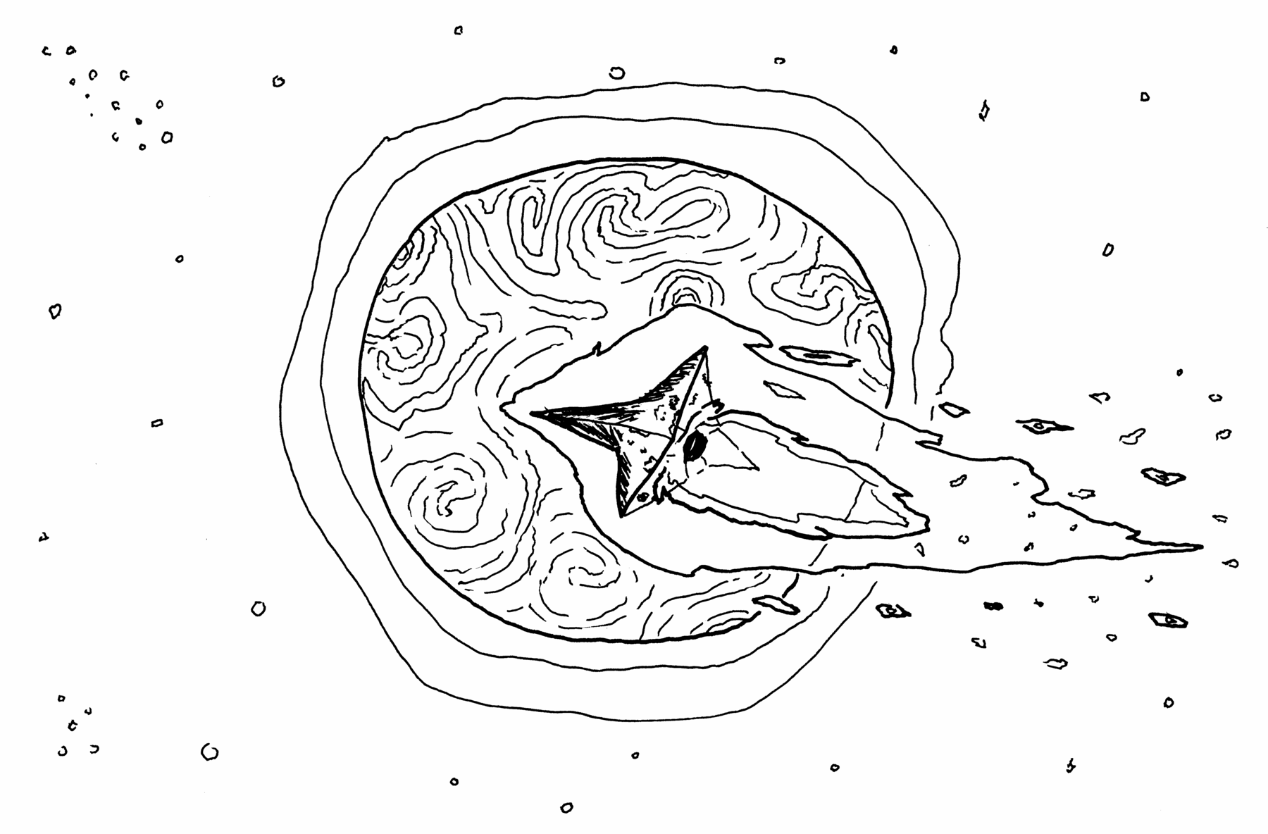 Inktober 2018 - Day 03 Roasted